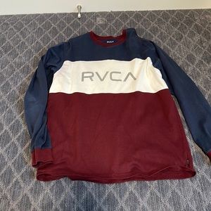Rvca crew long sleeve shirt